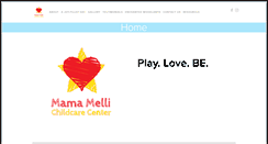 Desktop Screenshot of mamamellichildcare.com